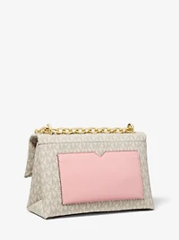 Sac à épaule Cece de taille moyenne à logo