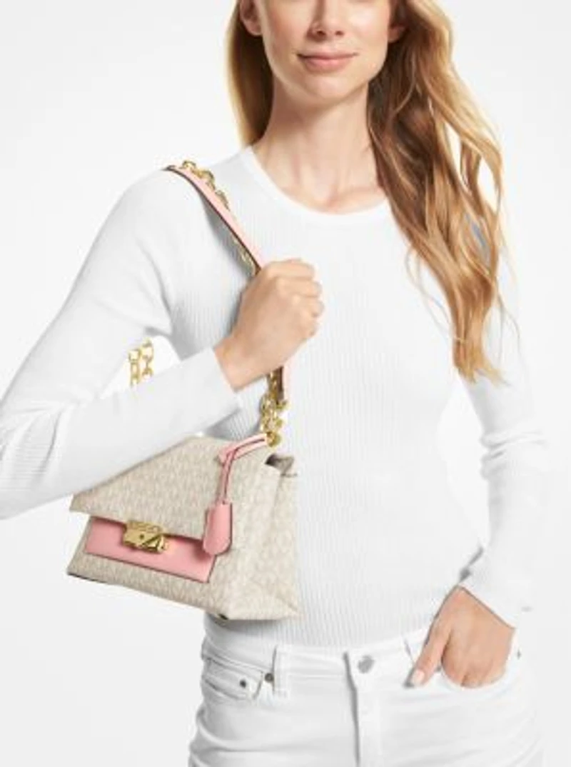 Sac à épaule Cece de taille moyenne à logo