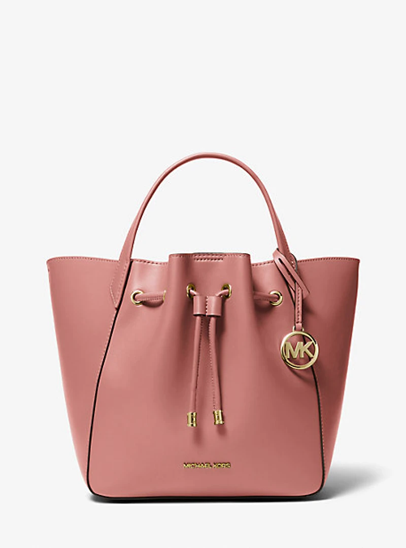 Grand sac seau Phoebe en faux cuir