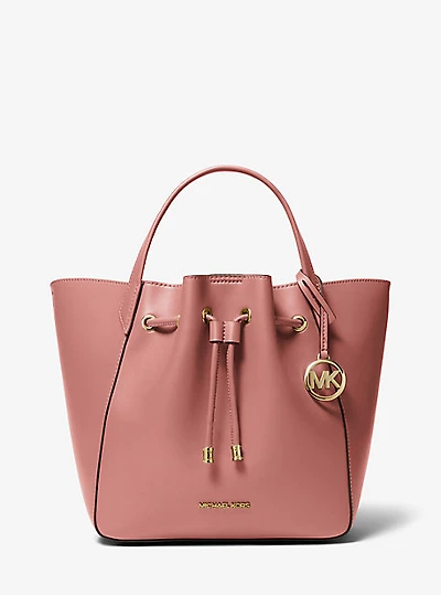 Grand sac seau Phoebe en faux cuir