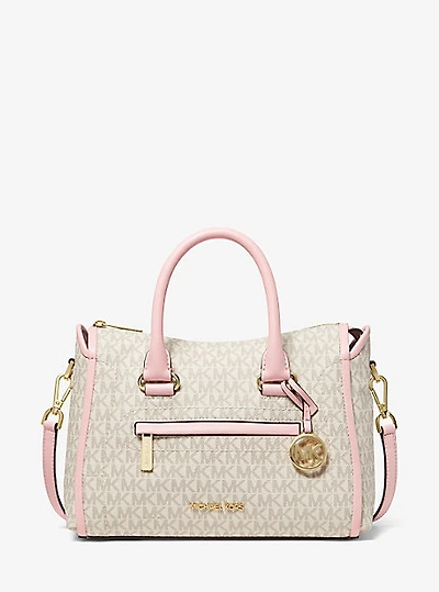 Sac à main Carine de taille moyenne à logo
