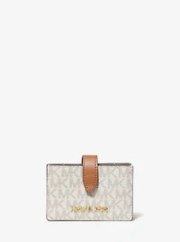 Jet Set Medium Logo Accordion Card Case