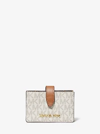 Jet Set Medium Logo Accordion Card Case