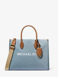 Mirella Medium Denim Tote Bag