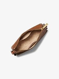 Sac à bandoulière Jet Set en cuir gaufré à logo avec étui pour AirPods Pro® dApple