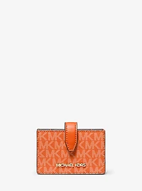 Jet Set Medium Logo Accordion Card Case