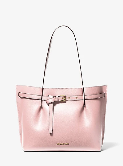 Emilia Large Pebbled Leather Tote Bag