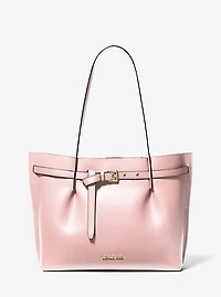 Emilia Large Pebbled Leather Tote Bag