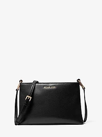 Sac à bandoulière Trisha de taille moyenne en cuir grainé