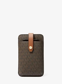 Logo Smartphone Crossbody Bag