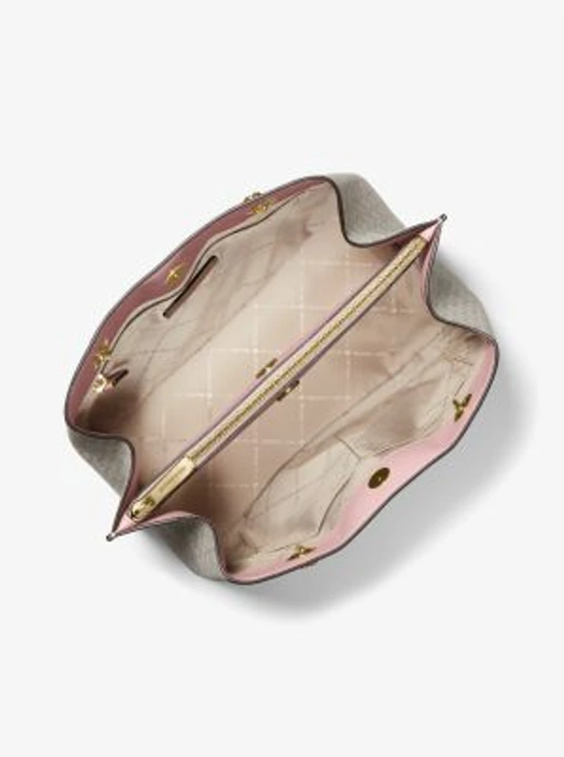 Teagan Large Logo Shoulder Bag