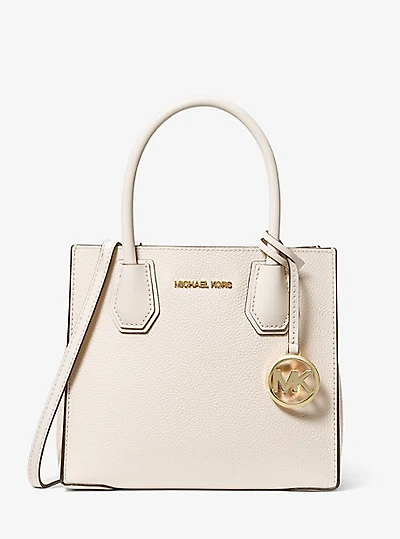 Sac à bandoulière Mercer de taille moyenne en cuir grainé