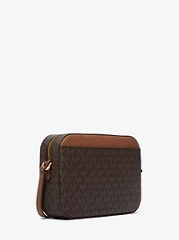 Grand sac à bandoulière Jet Set logo