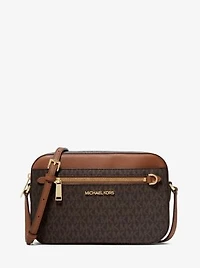 Grand sac à bandoulière Jet Set logo