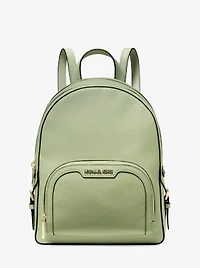 Sac à dos Jaycee de taille moyenne en cuir grainé