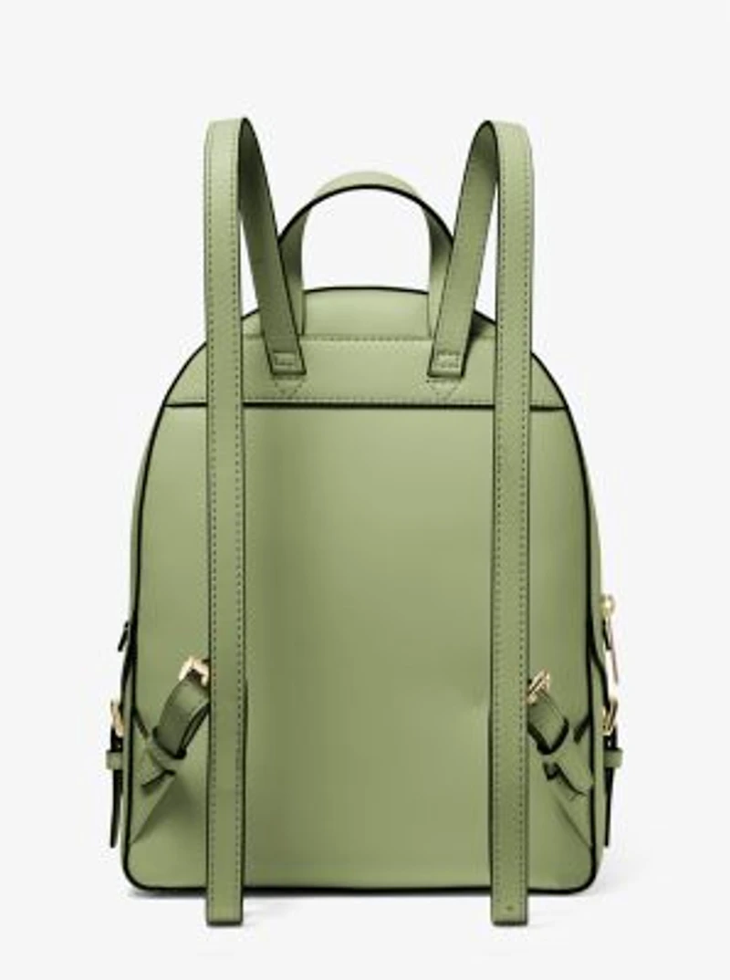 Sac à dos Jaycee de taille moyenne en cuir grainé