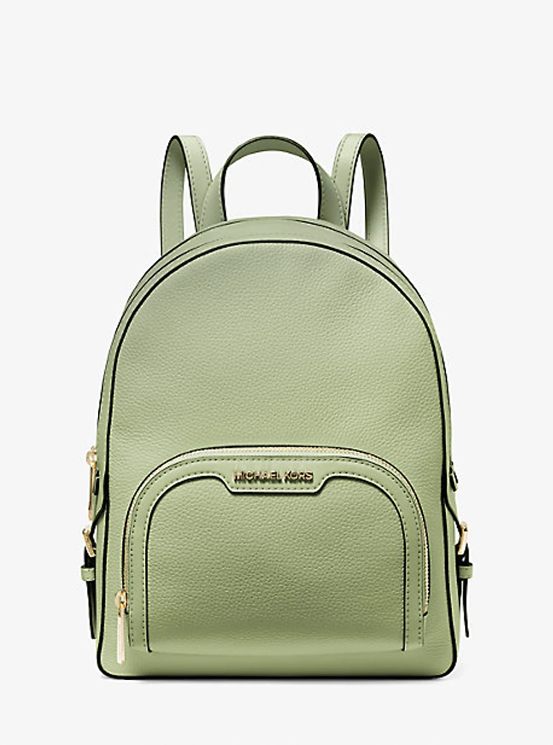 Sac à dos Jaycee de taille moyenne en cuir grainé