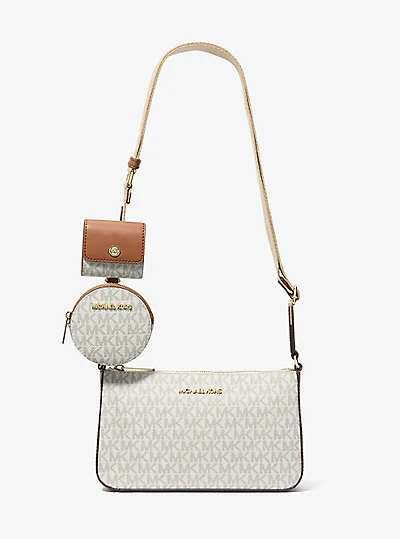 Jet Set Logo Crossbody Bag with Case for Apple Airpods Pro®