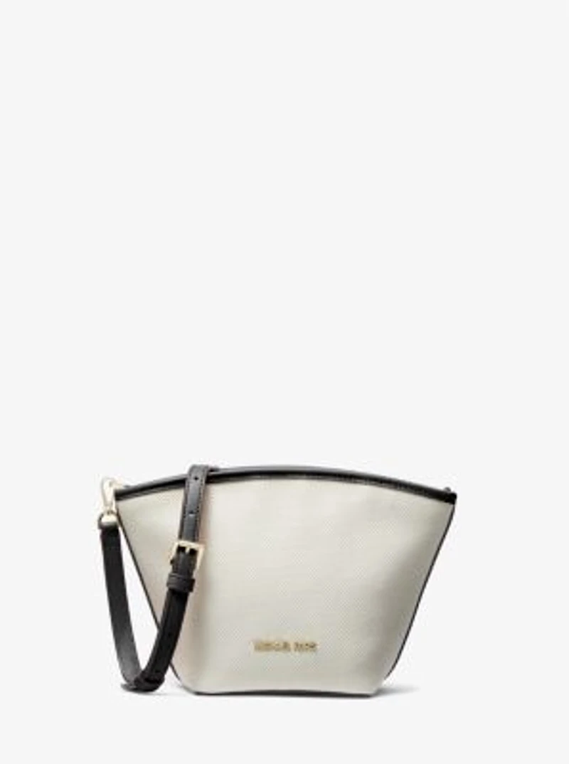 Kimber Small 2-in-1 Perforated and Embossed Faux Leather Tote Bag