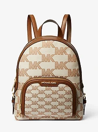 Jaycee Medium Logo Jacquard Backpack