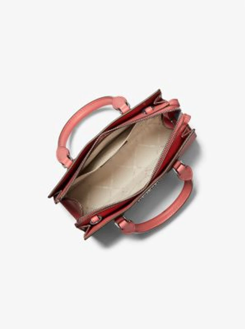 Petit sac à main Sheila en faux cuir Saffiano