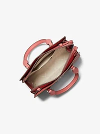 Petit sac à main Sheila en faux cuir Saffiano