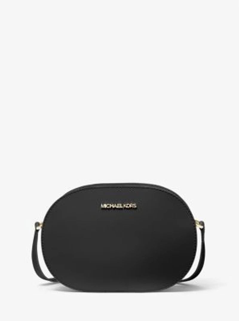 Sac à bandoulière Jet Set Travel de taille moyenne en cuir Saffiano