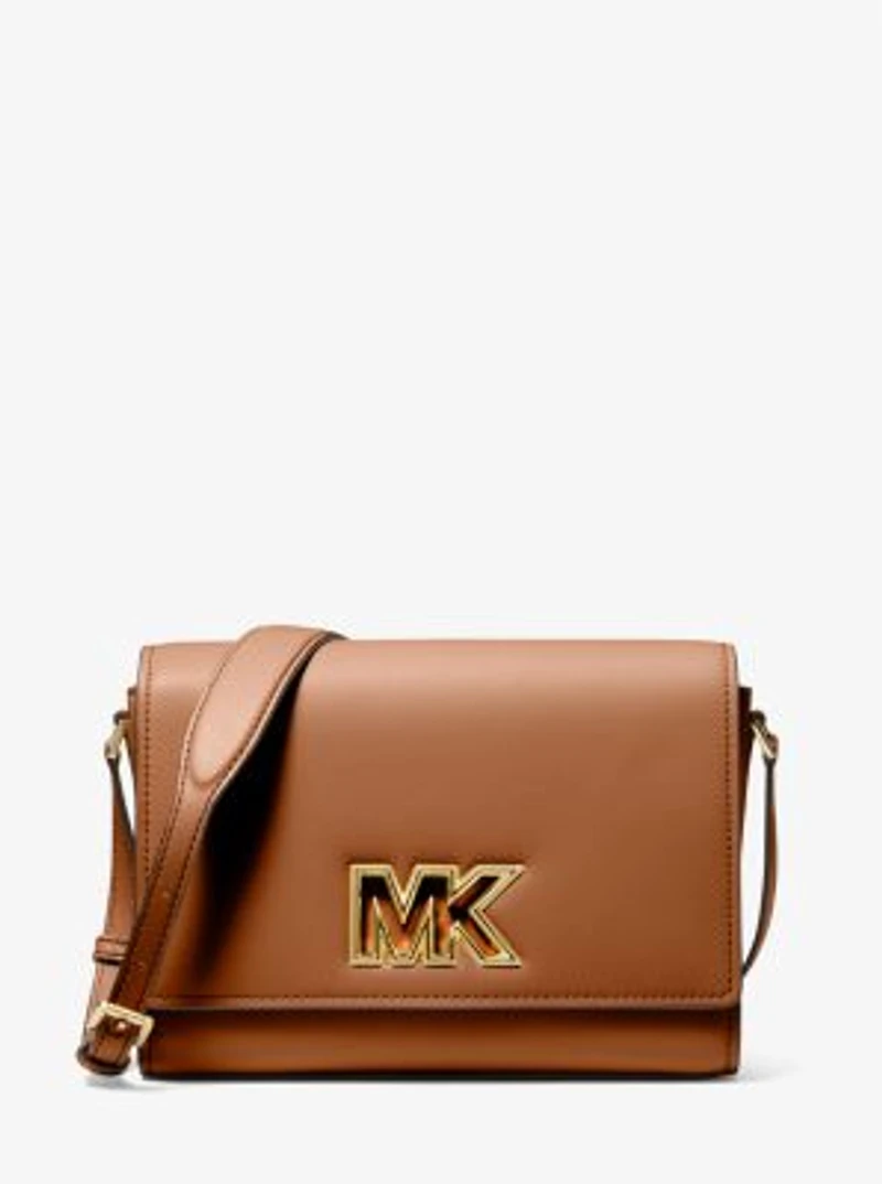 Mimi Medium Leather Messenger Bag