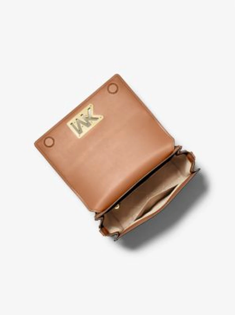 Mimi Medium Leather Messenger Bag