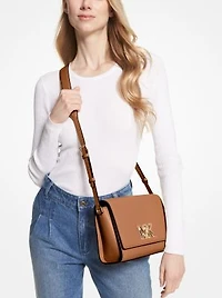 Mimi Medium Leather Messenger Bag