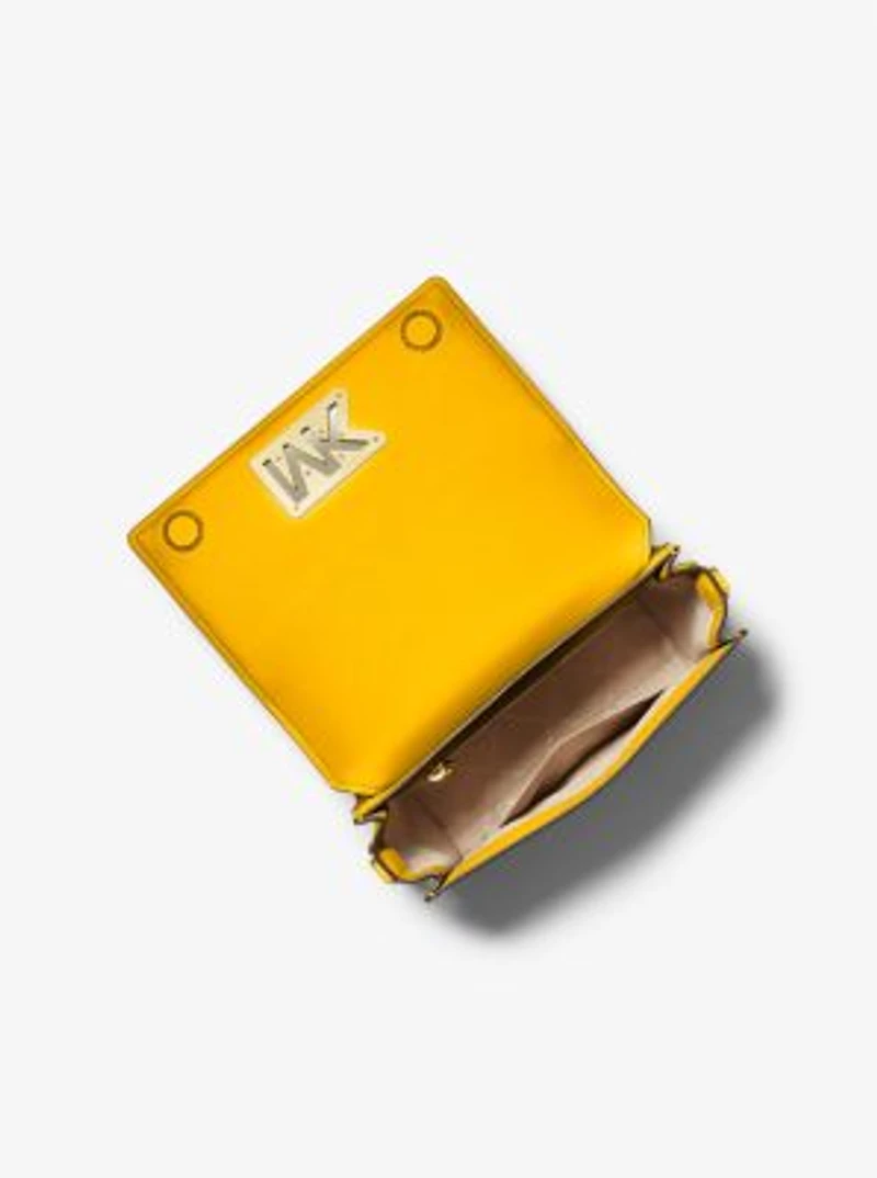 Mimi Medium Leather Messenger Bag