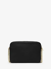Grand sac à bandoulière Jet Set en cuir Saffiano