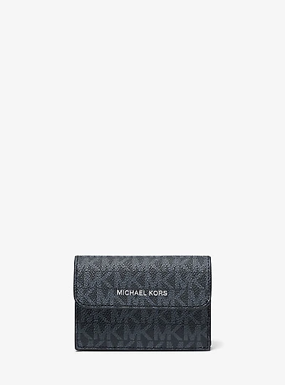 Porte-cartes Cooper à logo et à goussets accordéon