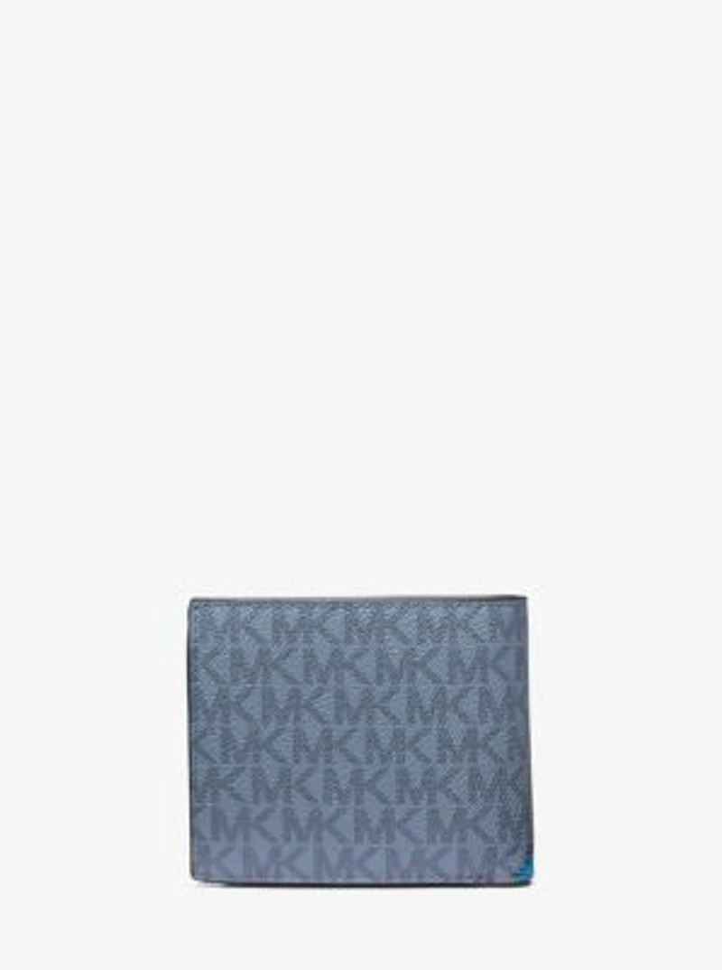 Cooper Logo and Faux Leather Billfold Wallet