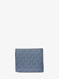 Cooper Logo and Faux Leather Billfold Wallet