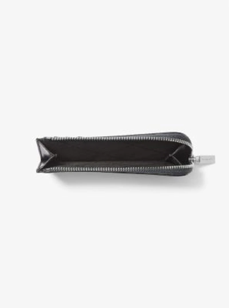 Logo Zip-Around Card Case