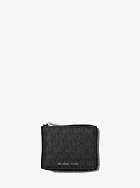 Cooper Logo Zip-Around Wallet