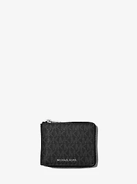 Cooper Logo Zip-Around Wallet