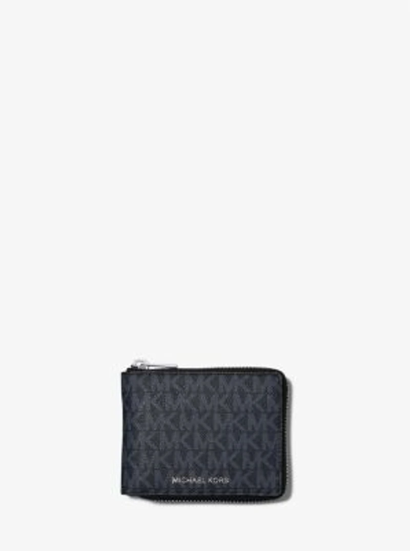 Cooper Logo Zip-Around Wallet