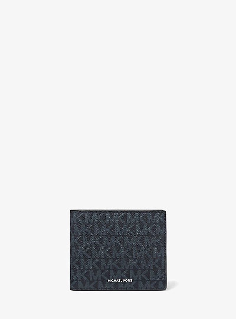 Cooper Logo Billfold Wallet With Coin Pouch