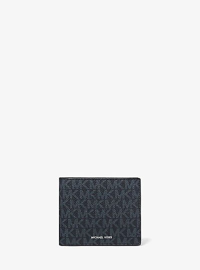 Cooper Logo Billfold Wallet With Coin Pouch