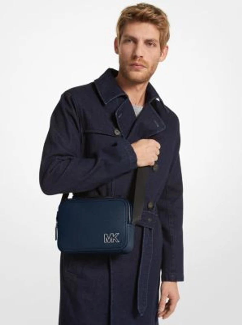 Sac à bandoulière Cooper en cuir grainé