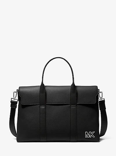 Cooper Pebbled Leather Briefcase