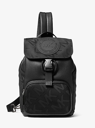 Kent Logo Jacquard Nylon Sling Pack