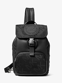 Kent logo jacquard nylon