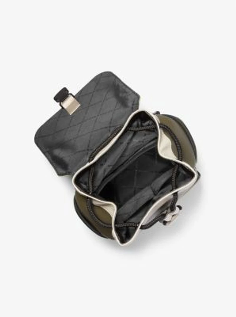 Sac à une bretelle Kent en jacquard de nylon logo