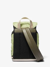 Sac à une bretelle Kent en jacquard de nylon logo