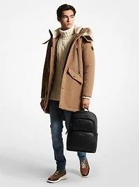 Sac à dos Cooper en cuir grainé