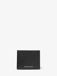 Harrison Crossgrain Leather Slim Billfold Wallet