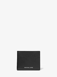 Harrison Crossgrain Leather Slim Billfold Wallet